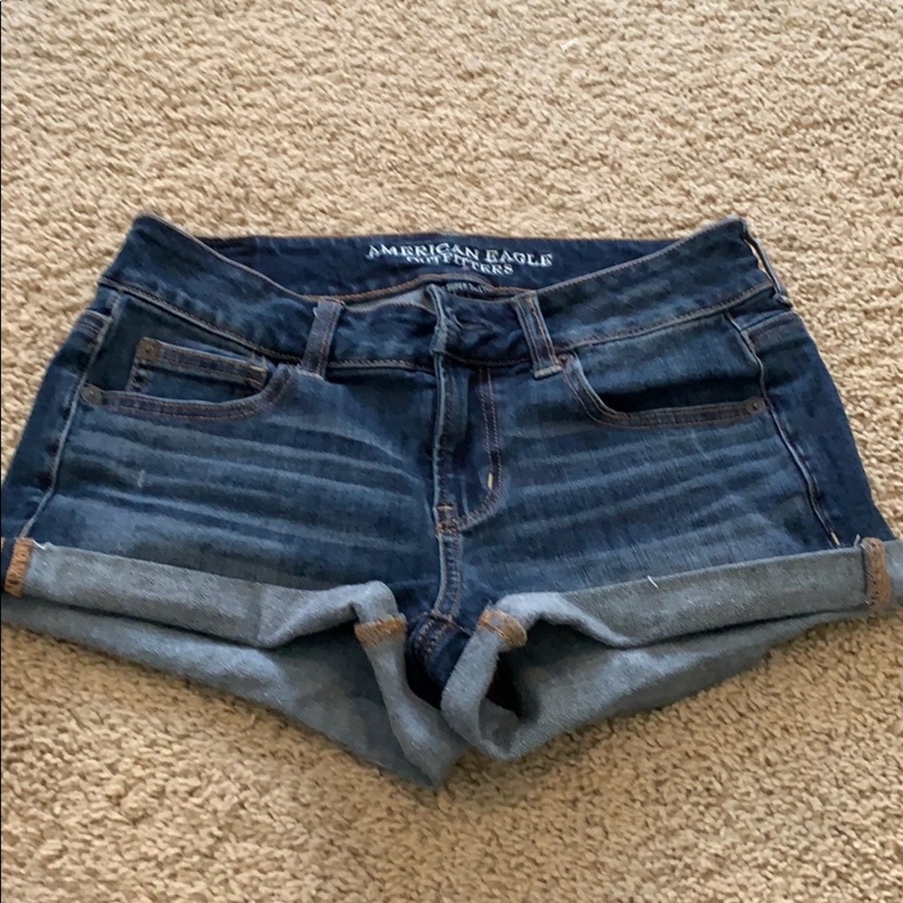 Denim American eagle shorts